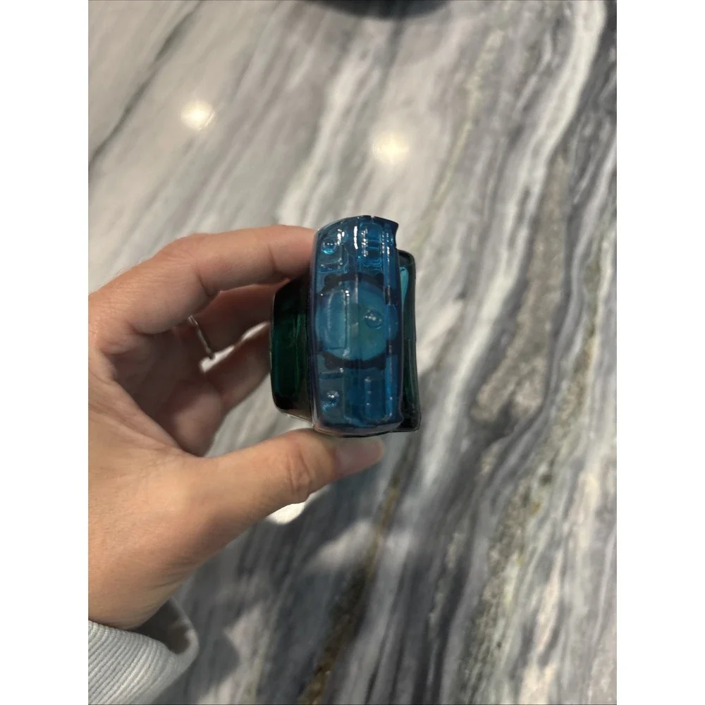 Vintage Avon 1964 Mustang Tai Winds After Shave Blue Car Glass Bottle Decanter